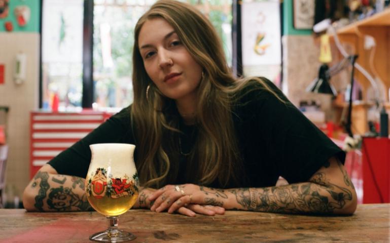 Duvel glas met Morrison Schimacher